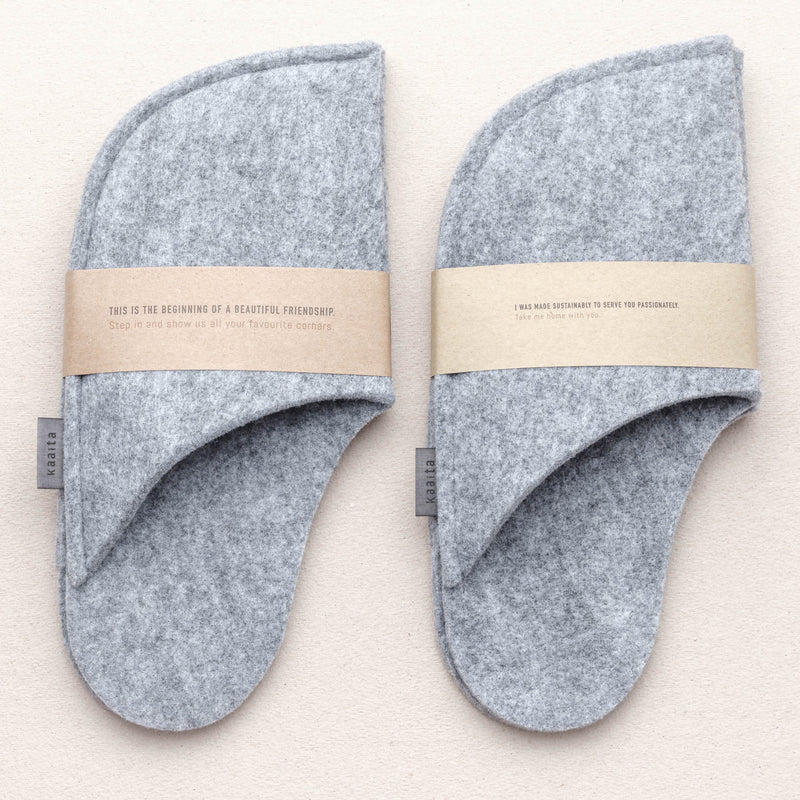 Hotelslipper aus recyceltem PET rutschfest