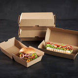 Nachhaltige Take Away Burger Boxen | Take Away Burger und Sandwich Boxen