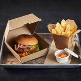 Nachhaltige Take Away Burger Boxen | Take Away Burger Box