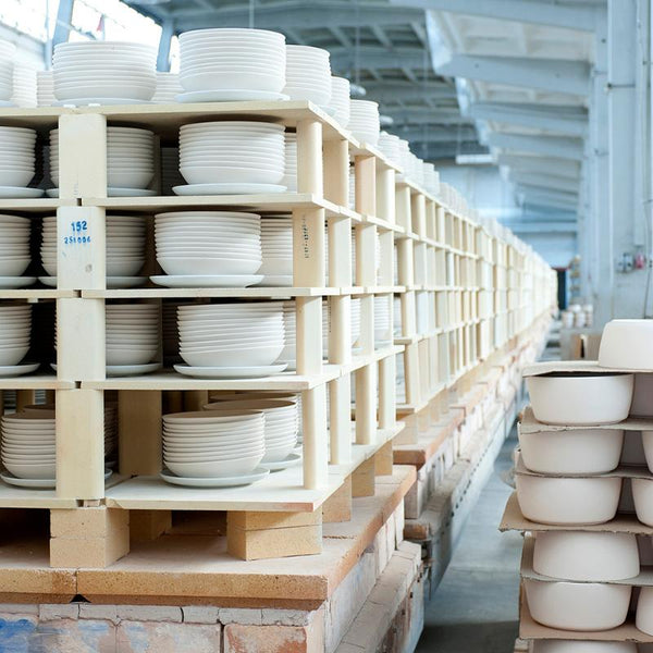 Herstellungsprozess nachhaltiges Porzellan Geschirr